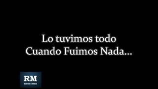 Letra Cuando Fuimos Nada   Joss Favela