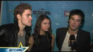 Interview Nina, Paul et Ian, Scream Award '09