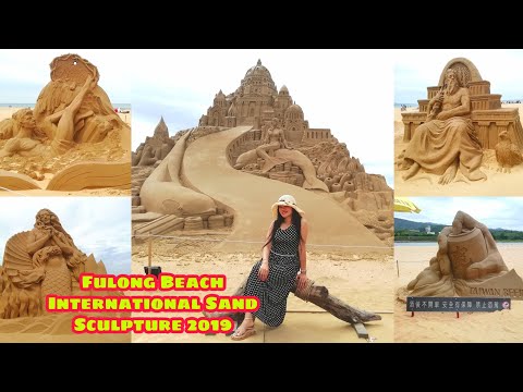 SUMMER FEELS FULONG BEACH  FULONG INTERNATIONAL SAND SCULPTURE ART FESTIVAL 2019