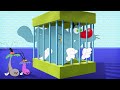 Oggy and the Cockroaches ⚠️ 1H ⚠️ PRISONER OGGY (Season 6 & 7) Full Episodes in HD