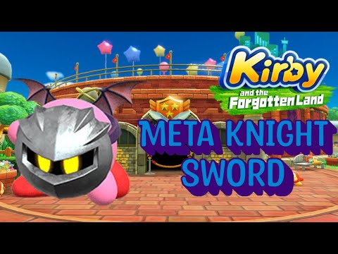 Kirby and the Forgotten Land - The Ultimate Cup (Meta Knight Sword)