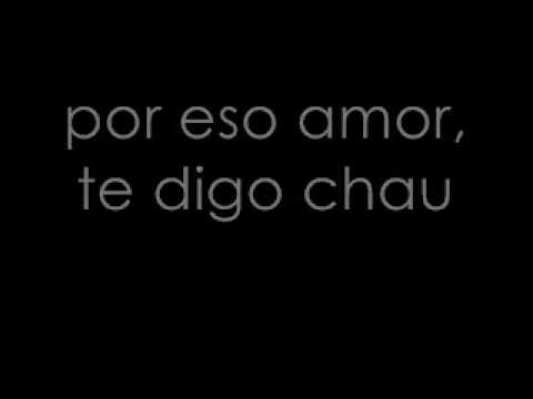 Chau chau adios lyrics