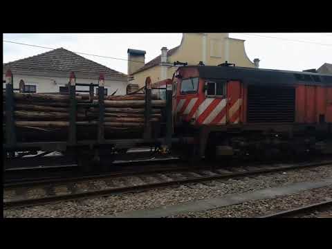 Comboios a disel na Linha do oeste - 22jan20