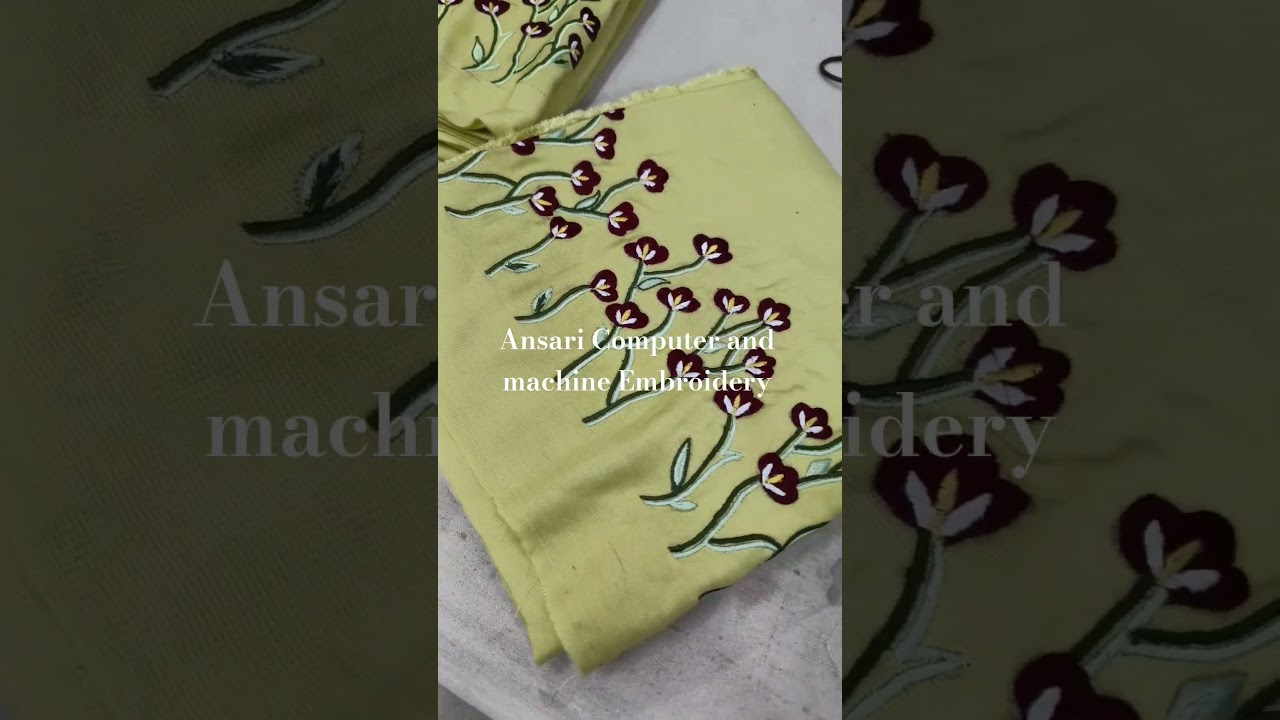 Ansari Computer and machine Embroidery