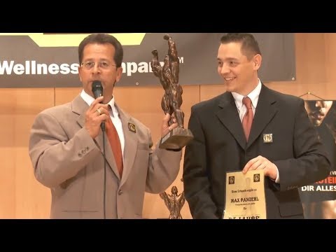 Max Pangerl - 25 Jahre Mitglied & Funktionär NABBA Austria