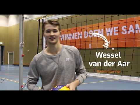 Papendal Challenge - Badmintontalent Wessel van der Aar
