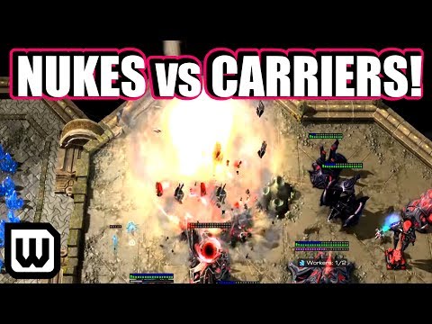 Starcraft 2: NUKES vs CARRIERS! (TY vs Parting)