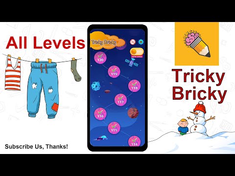 Tricky Bricky: All Levels Answers and Walkthrough - YouTube