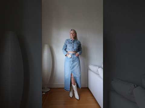 Denim on denim 💙 #style #denim #outfitideas