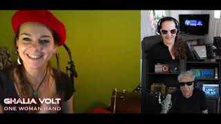 Ghalia Volt on Blues Radio International 8 20 2021 with Jesse Finkelstein & Audrey Michelle