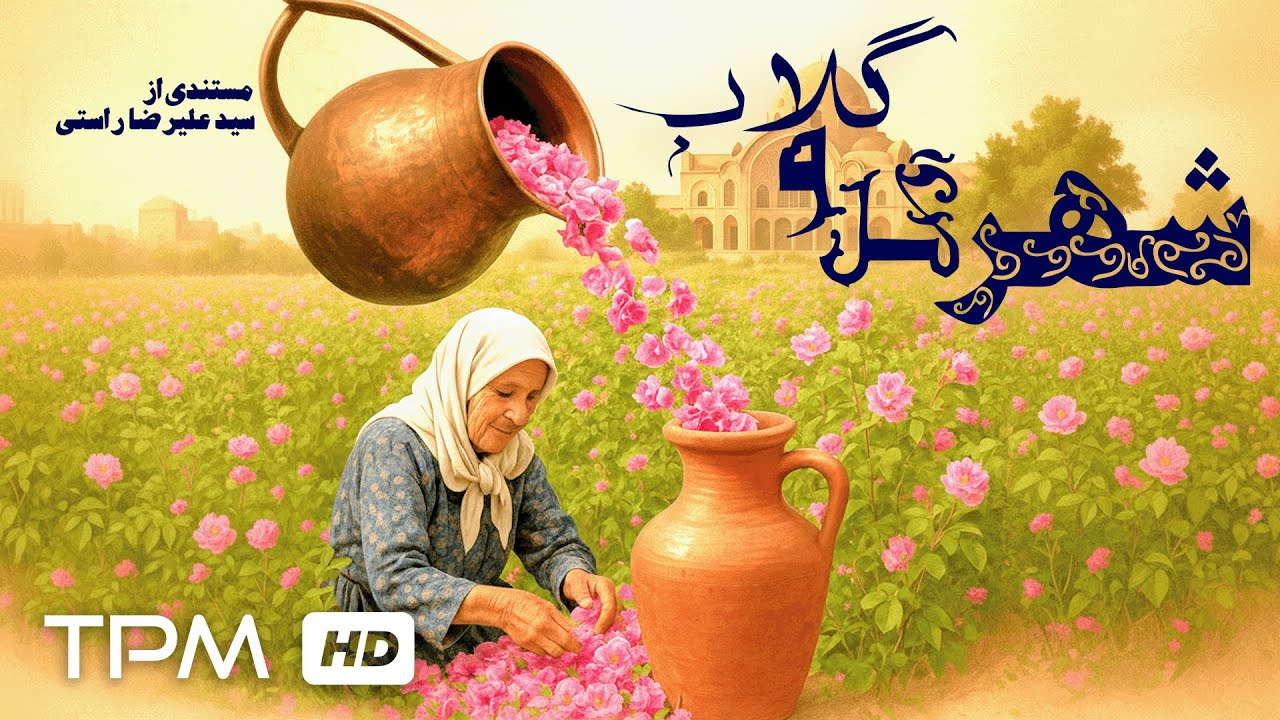 مستند شهر گل و گلاب، سفری به هنر کاشی کاری و گلاب گیری با خشایار راد🌸