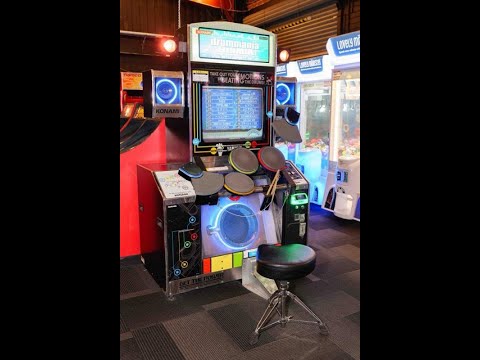'Drummania 9th Mix' Konami Japanese upright machine