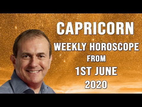 Capricorn Weekly Horoscope from 1st June 2020