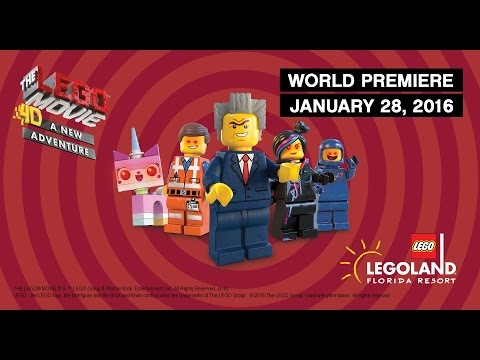 'The LEGO Movie 4D: A New Adventure' World Premiere at LEGOLAND Florida Resort
