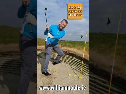 Bunker shots made easy with William Noble Pga