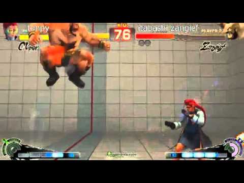 SSF4 AE: Tonpy (Viper) vs Itabashi (Zangief) - Godsgarden 4 Pool Finals