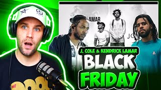 TWO GOATS ON BLACK FRIDAY!! | Rapper Reacts to J. Cole &amp; Kendrick Lamar - Black Friday