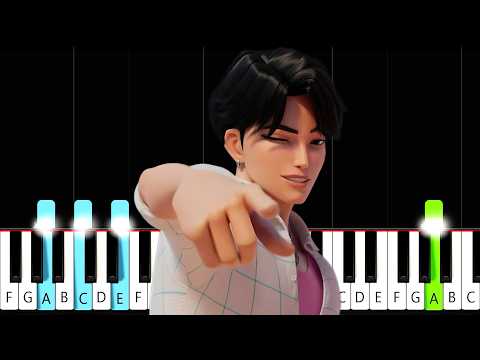 Kpop Demon Hunters - Soda Pop - Piano Tutorial