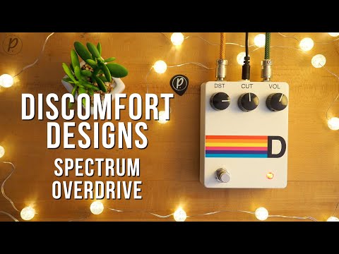 Discomfort Designs Spectrum Hand-Wired Mid-Gain Overdrive Box 2021 image 2