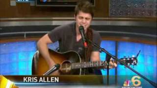 Kris Allen - Live Like We&#39;re Dying (Acoustic)