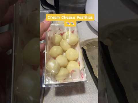 🍬😋Easy Peasy CREAM CHEESE PASTILLAS 🍬❤️😋 #youtubeshorts  #yummy  #pastillas #creamcheesesweets