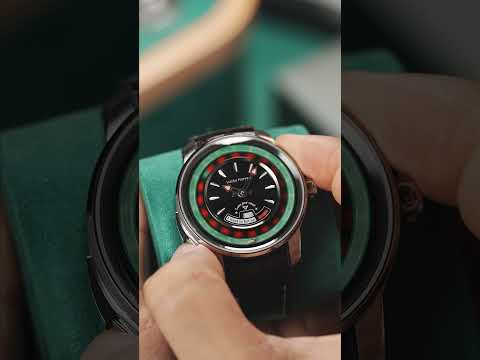 Have you ever seen a watch that can play games? European Roulette on your wrist! Play Anytime