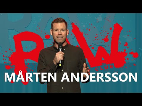 MÅRTEN ANDERSSON - Arga snickarn och förbannade Kirunabor | RAW COMEDY CLUB