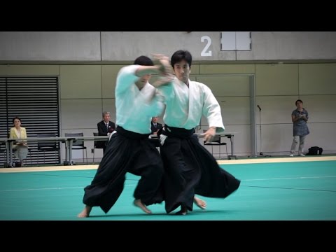 Aikido Demonstration - Mitsuteru Ueshiba - 12th IAF Congress (2016) [Aikikai]