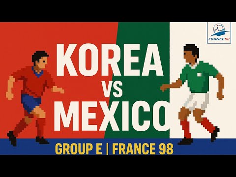 Korea Republic vs Mexico | Group E | Match 9 | France 98
