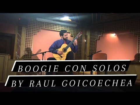Cesar Mora plays Boogie con Solos by Raul Goicoechea