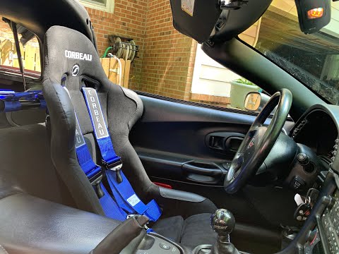 C5 Corvette: Shark Bar Harness Bar and Corbeau 5 Point Harness Install