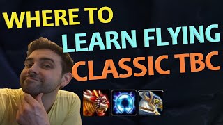 Where to Learn Flying Classic TBC