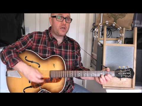 Tom Dooley - Skiffle - Kingston Trio / Lonnie Donegan cover - Jez Quayle