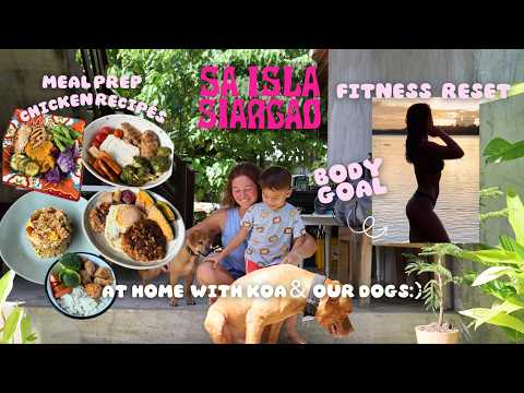 Fitness Reset! finding my rythm again + easy chicken meals that arent boring!