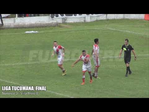 LIGA TUCUMANA (Final 2018): Ñuñorco derrotó a Villa Mitre y es el campeón 2018
