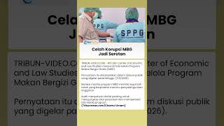 MTI dan CELIOS Desak Audit Total MBG, Soroti Celah Korupsi dalam Tata Kelola