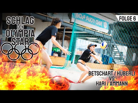Beach-Duo Hüberli/Betschart muss mit Fussfesseln ran | Schlag den Olympia-Star | Folge 6
