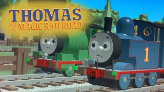 Tatmr Thomas and percy figure out where the buffers are scene remake￼