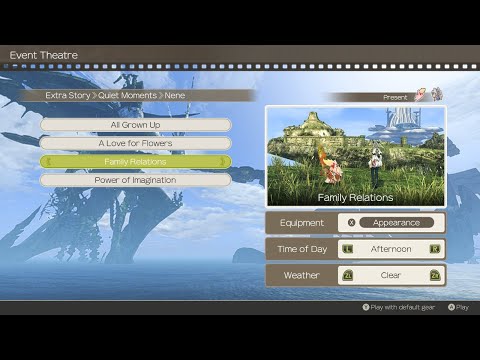 Xenoblade Chronicles: Future Connected Quiet Moments #5 - Family Relations