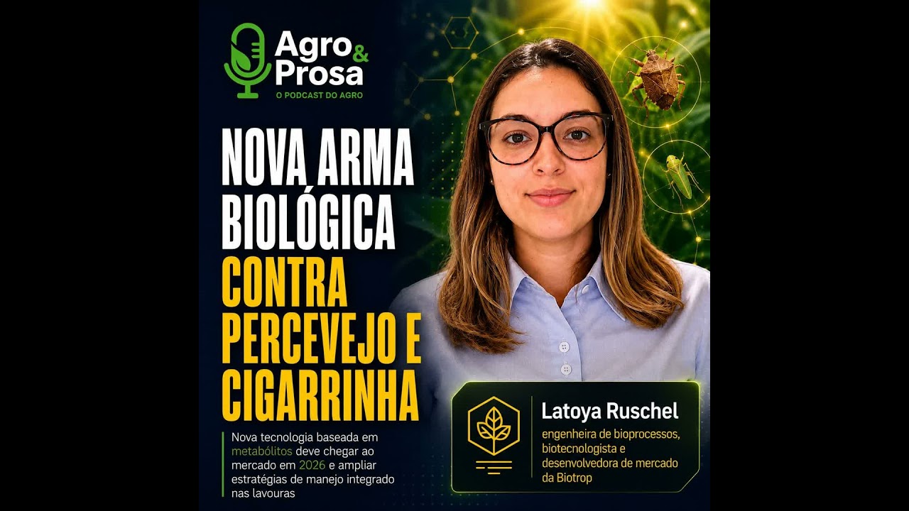 Episódio 1277 -  Nova arma biológica contra percevejo e cigarrinha