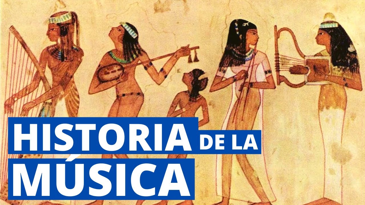 Historia de la música y su evolución desde la prehistoria hasta la época reciente🎶
