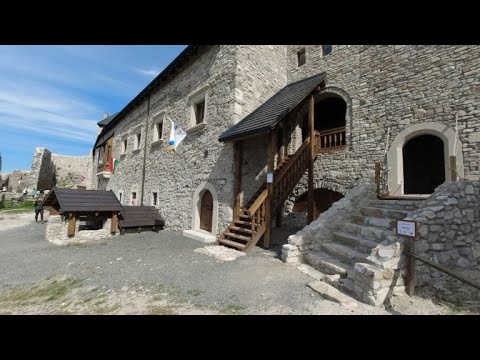 Castle of Regéc - Walking in the renovated castle (2021)