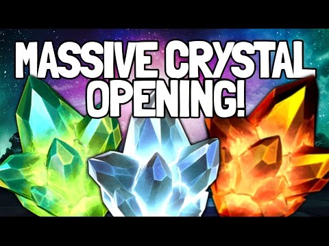 MASSIVE CRYSTAL OPENING (10 PREMIUM HERO CRYSTALS!) | Marvel Contest of Champions #11