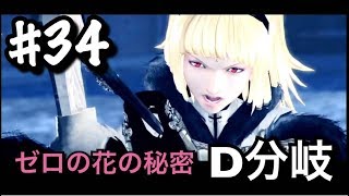 #34/D分岐【DOD3/ドラッグオンドラグーン3】花に隠された真実【アクションRPG/実況】