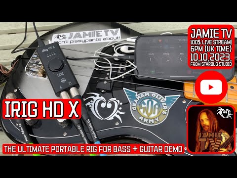 iRig HD X - The Ultimate Mobile Bass + Guitar Interface