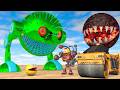 PACMAN Retro CGI Robot Animation Compilation Sci Fi Mecha Procedural 3D Motion Live