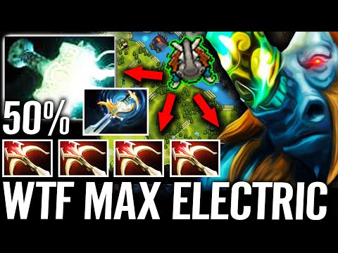 🔥 MAGNUS Mjollnir!! WTF New Meta 100% Cleave Electric AOE DMG Ultra Kill 0 Death Dota 2 Pro Carry