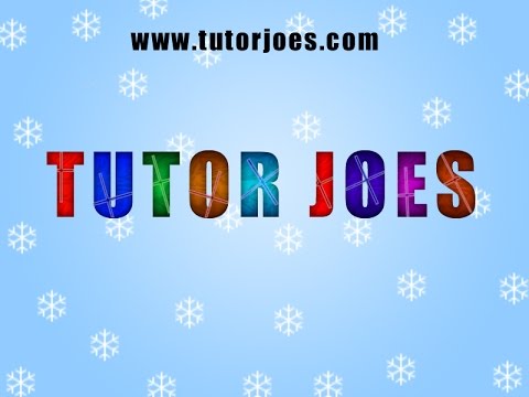 How to Create Text Effect in PhotoShop CS3 Part 2