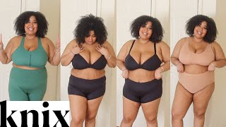 Knix Review on Plus Size Woman | Period Underwear, Bra , and Sportswear