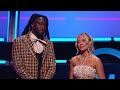 Shaboozey Megan Moroney Present Favorite Country Duo Or Group Award 2025 American Music Awards